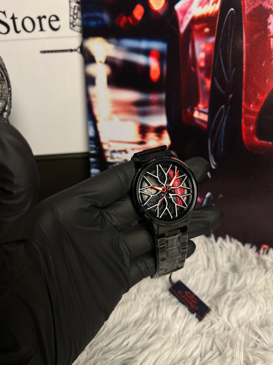 Elegance Black Rim Dial