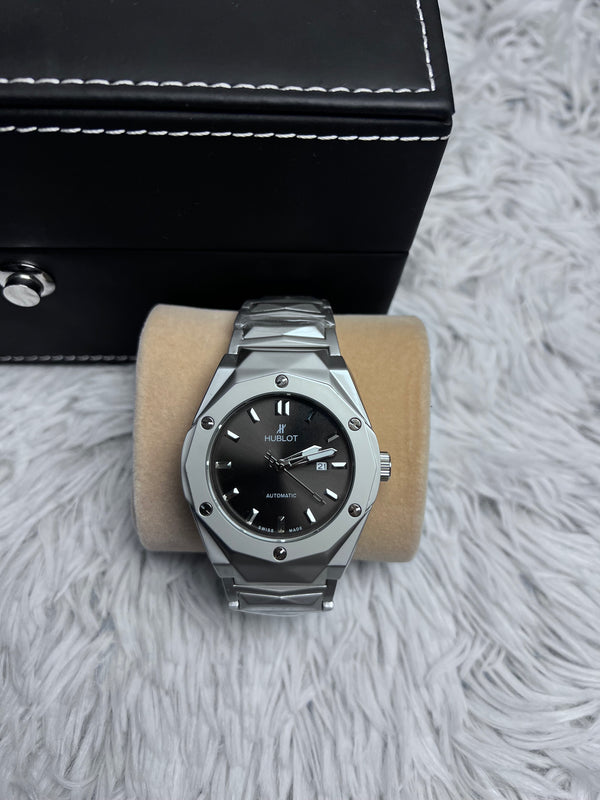 Hublot Semi Automatic Black Dial