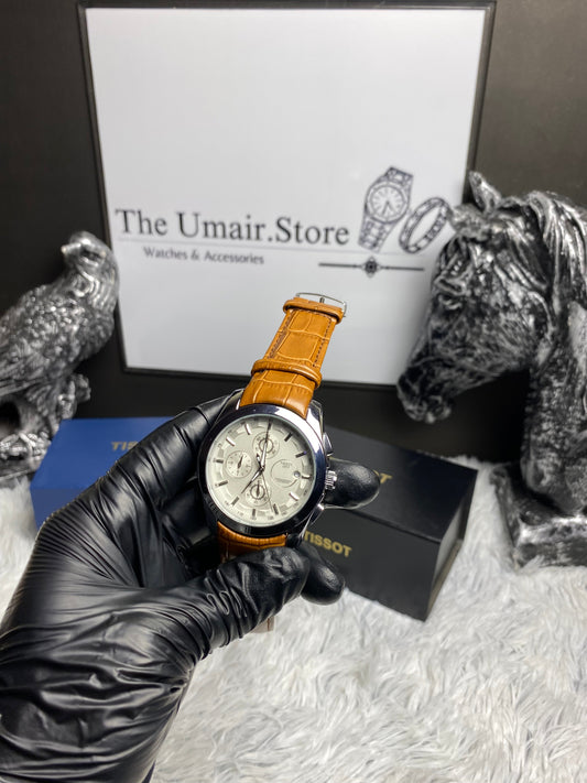 Tissot Chronographs Working In Brown