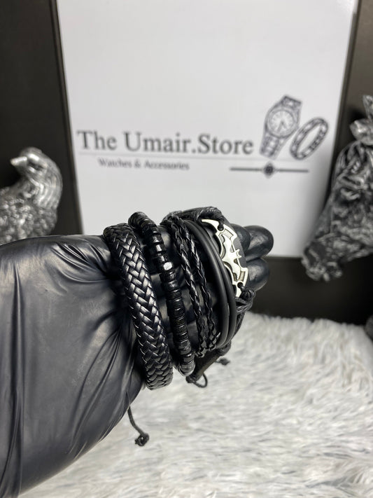4pcs Men Fashion In Black