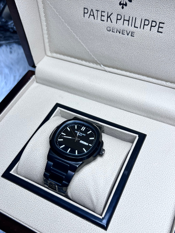 Patek Philippe Day And Date Black