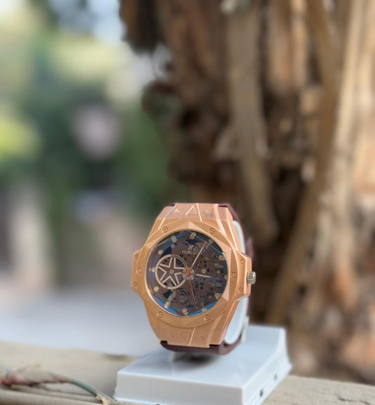 Brown Hublot Watch