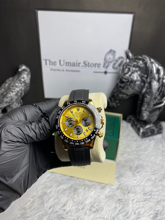 Rolex Daytona Gold,Black Chronographs