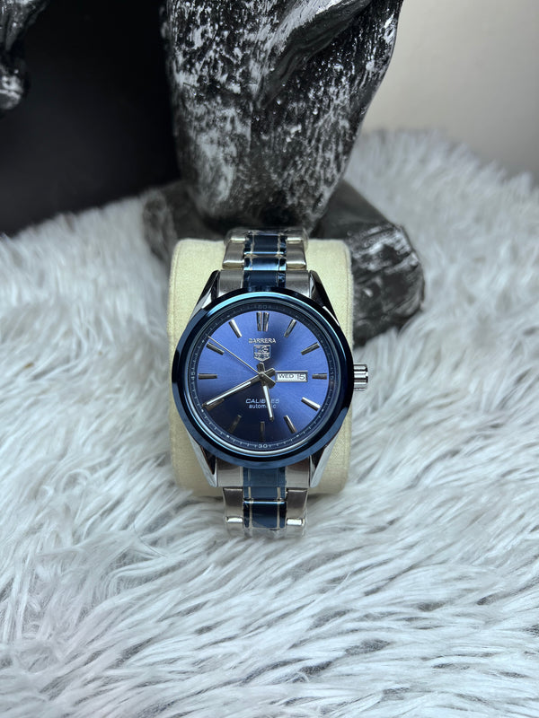 Carrera Stainless Steel Blue Dial