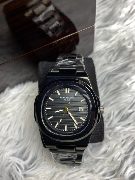 Patek Philippe In Black Chain,Black Dial