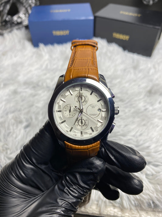Tissot Chronographs Working In Brown