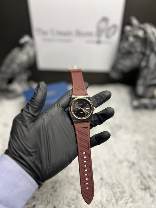 Tissot Strap In Reddish Brown