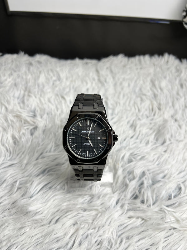 Royal Oak Black Automatic – Skeleton Back Edition