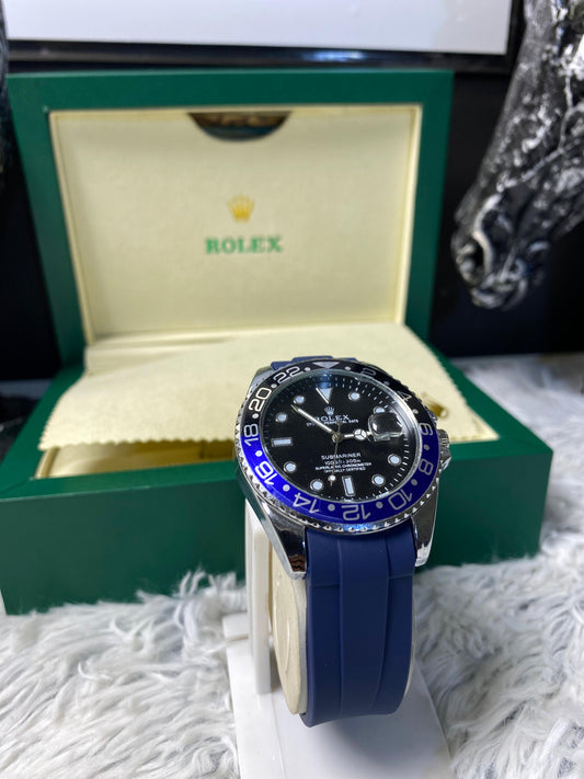 Blue Rolex Watch