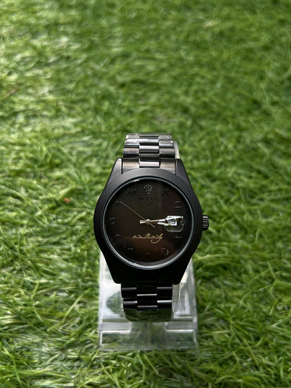 Rolex Date Adjustable Black